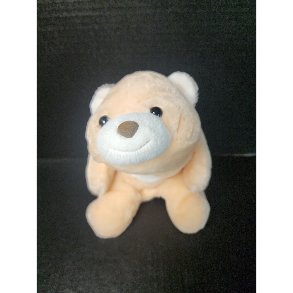 Gund Snuffles Teddy Bear Peach Orange Plush Stuffed Animal 4040143 10 inch